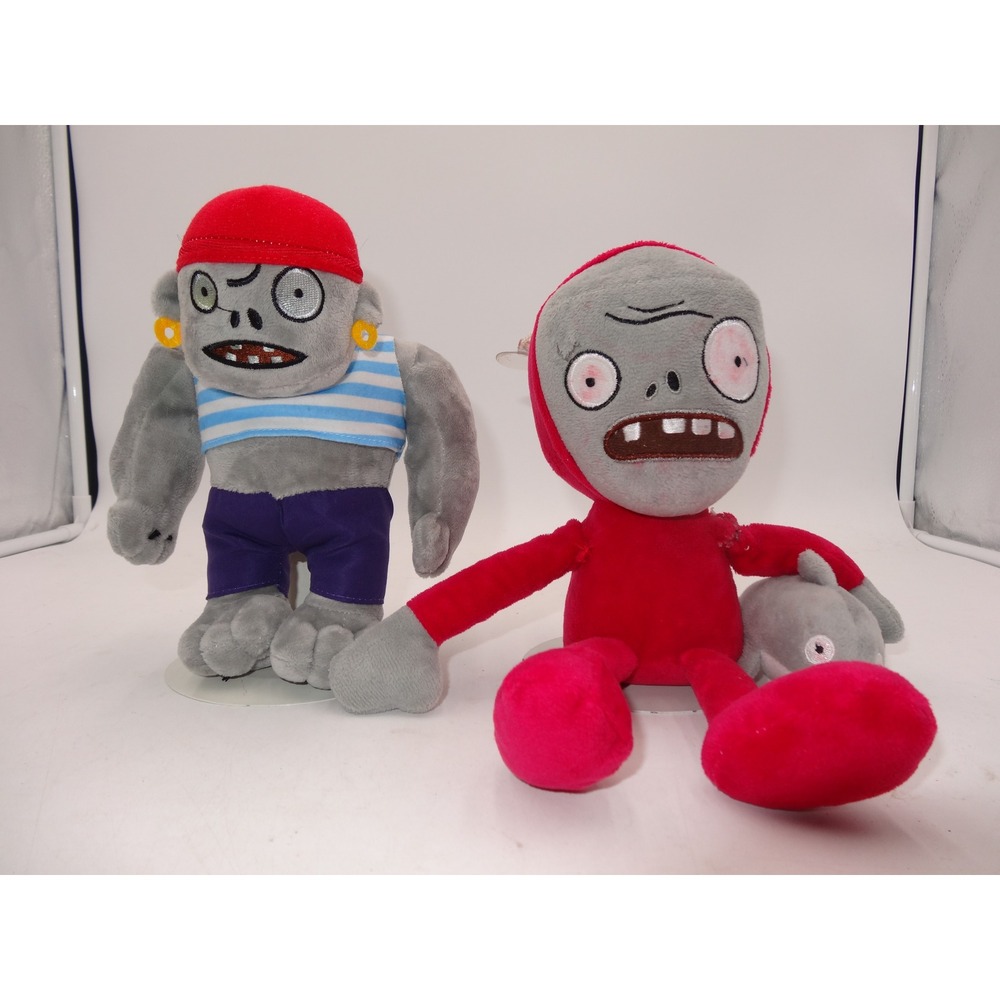Plants vs Zombies Pirate Gargantuar and Snorkel‎ Zombie Plush Toy Set